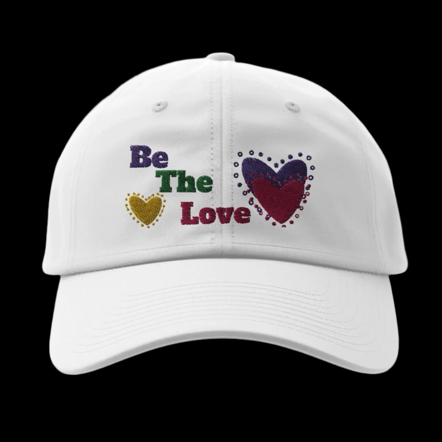 Multi Colored Be The Love Cap