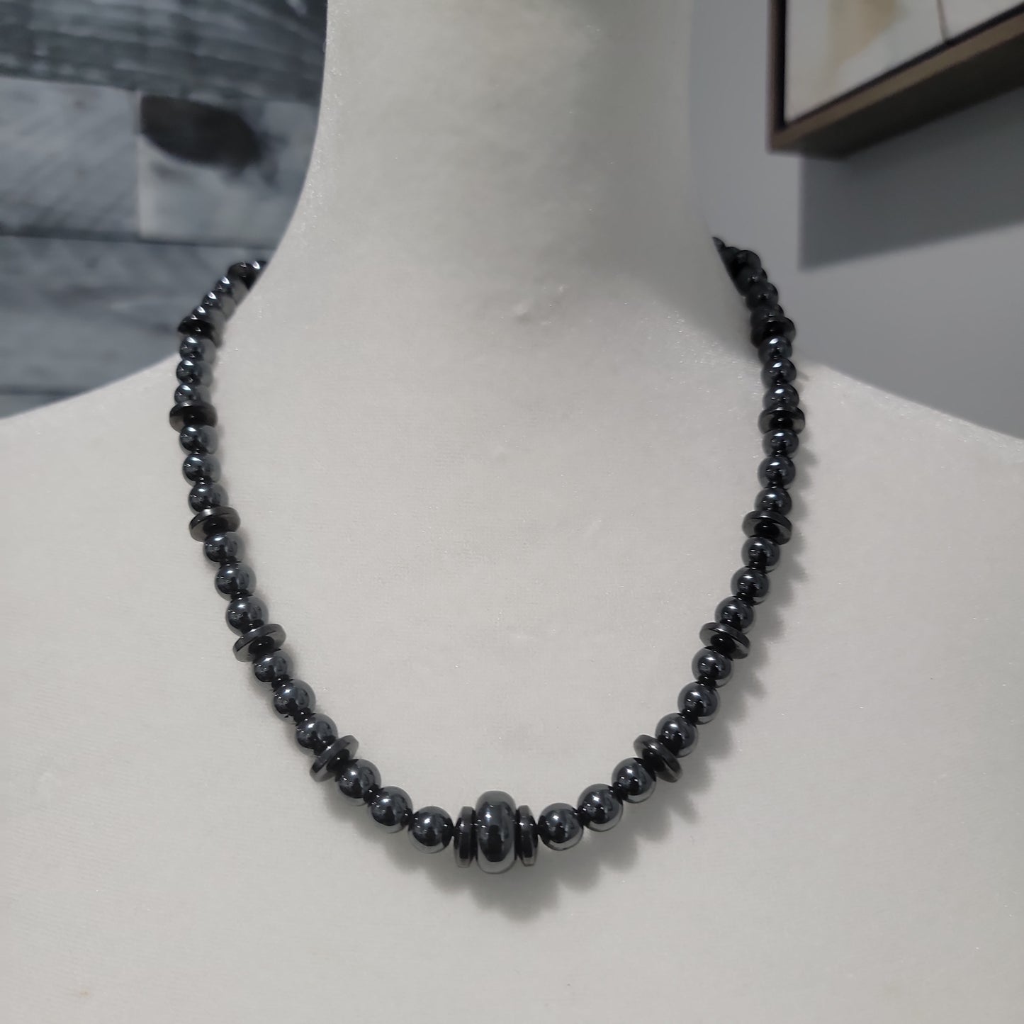 Hematite Gemstone Necklace