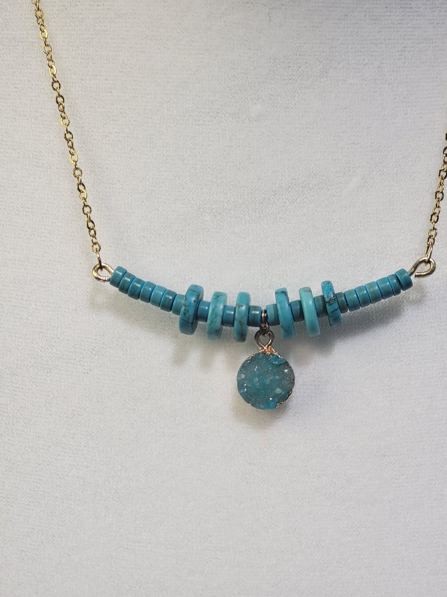 Turquoise Beaded Necklace