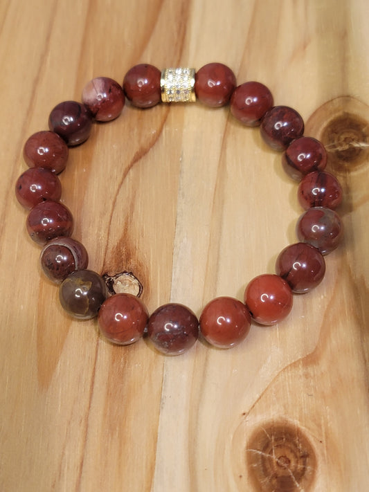 Red Jasper (Gold)