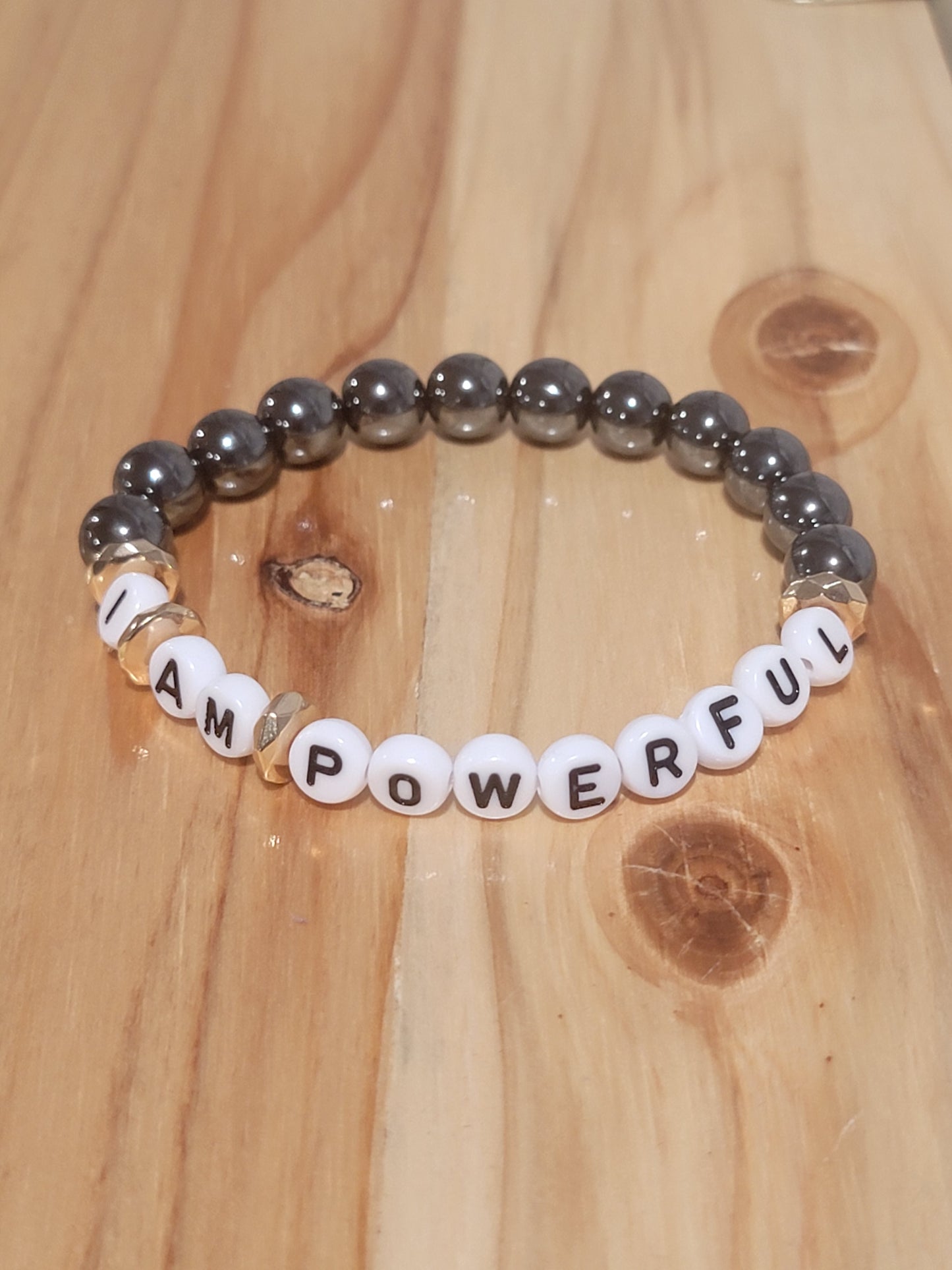 I Am Powerful Affirmation Bracelet