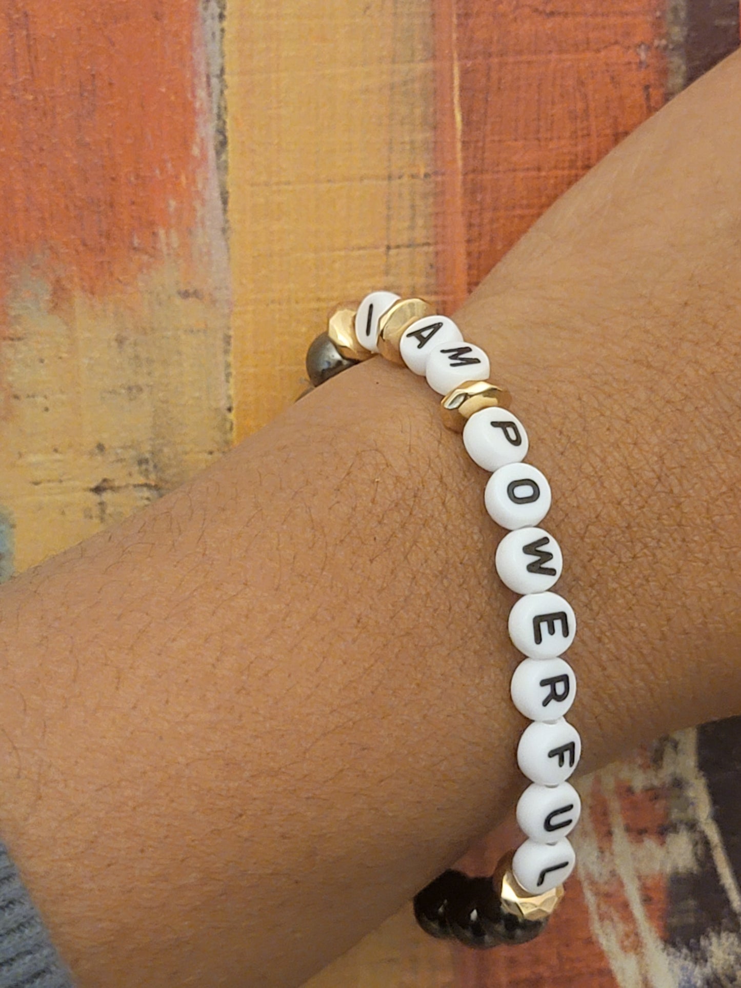 I Am Powerful Affirmation Bracelet