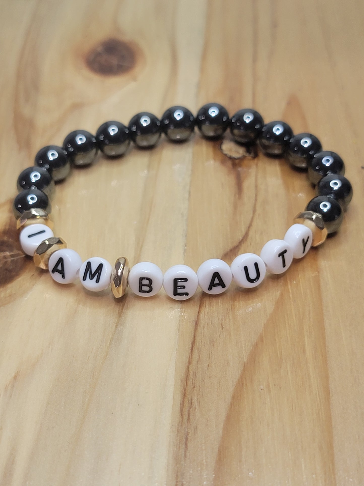 I Am Beauty Affirmation Bracelet