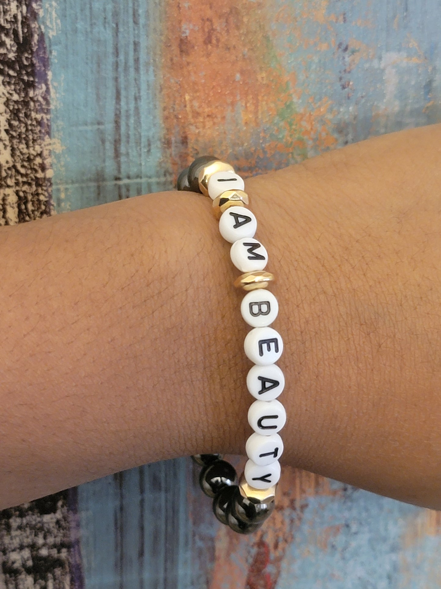 I Am Beauty Affirmation Bracelet