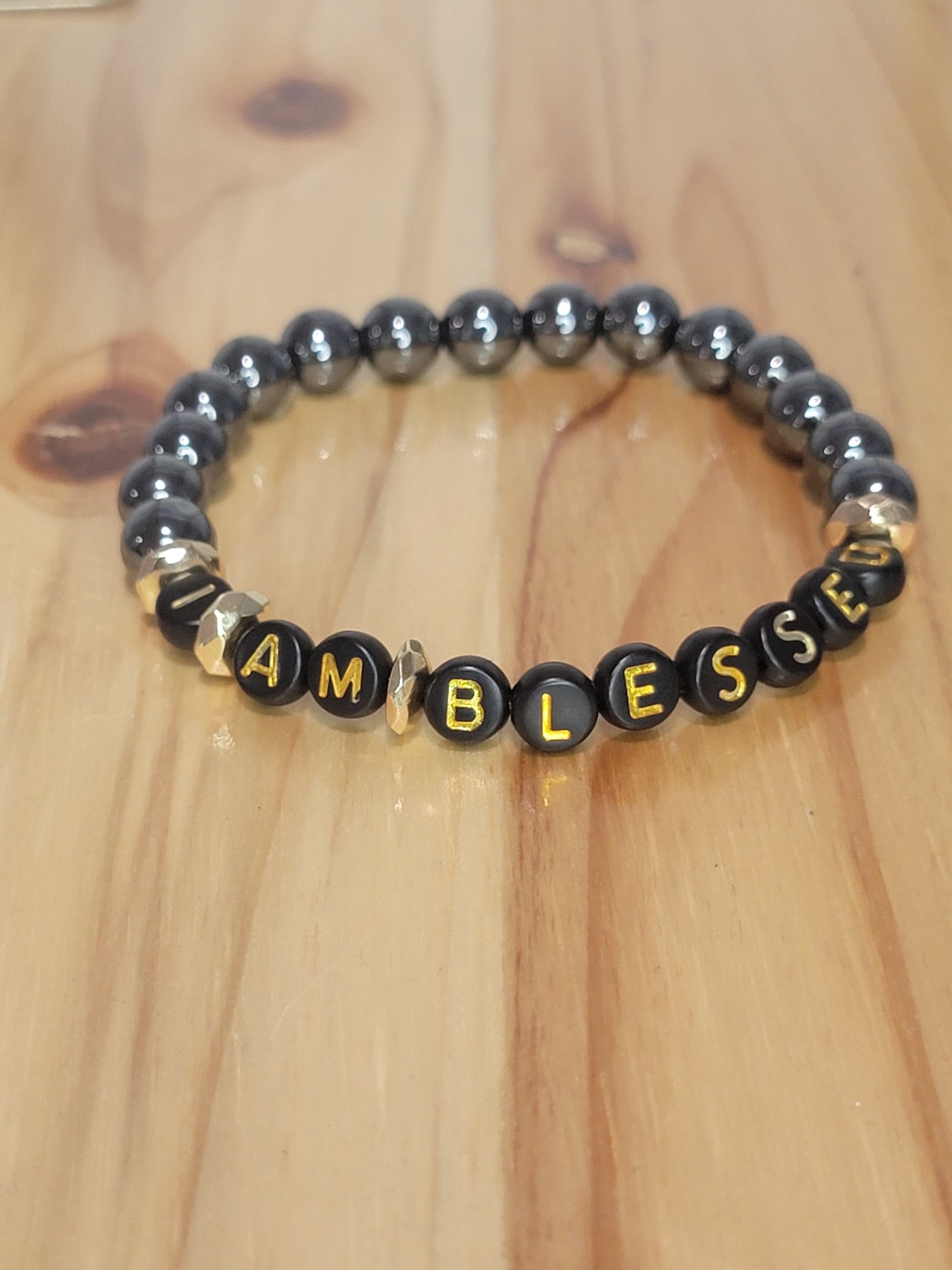 I Am Blessed Affirmation Bracelet