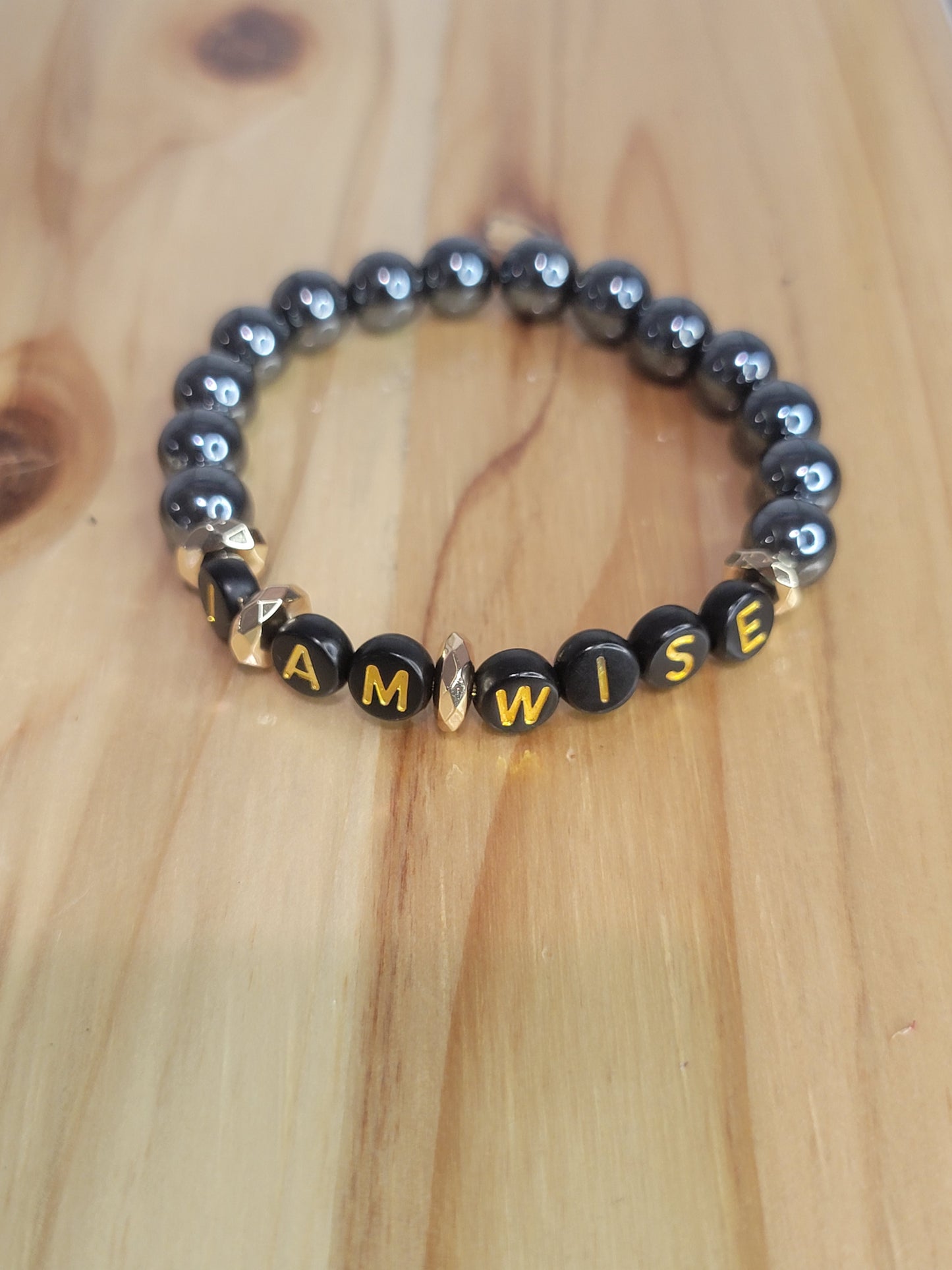 I Am Wise Affirmation Bracelet