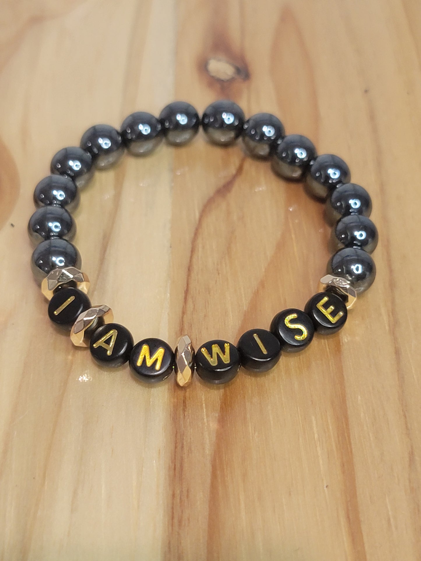 I Am Wise Affirmation Bracelet