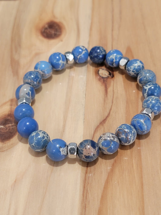 Blue Jasper Bracelet