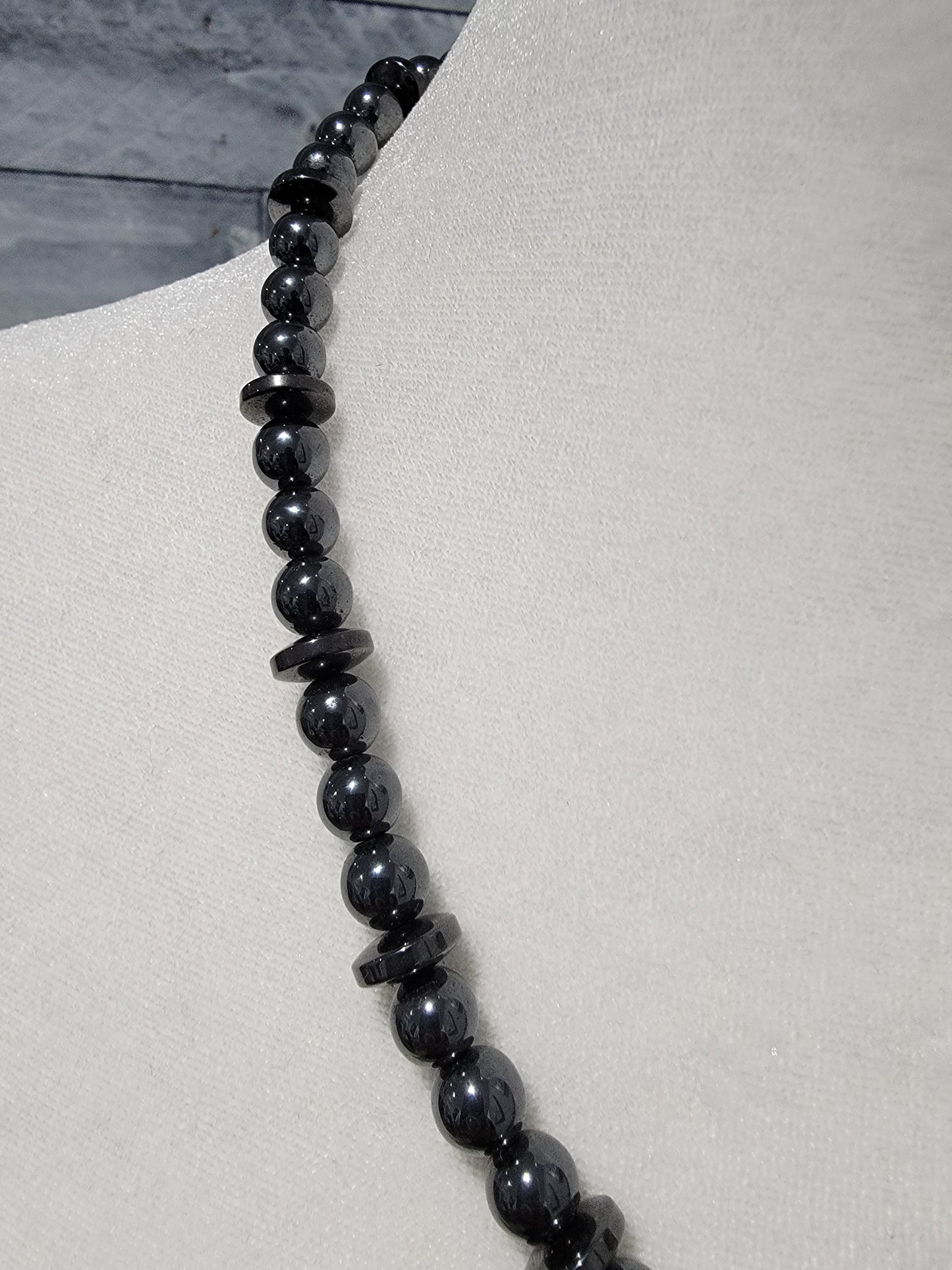 Hematite Gemstone Necklace